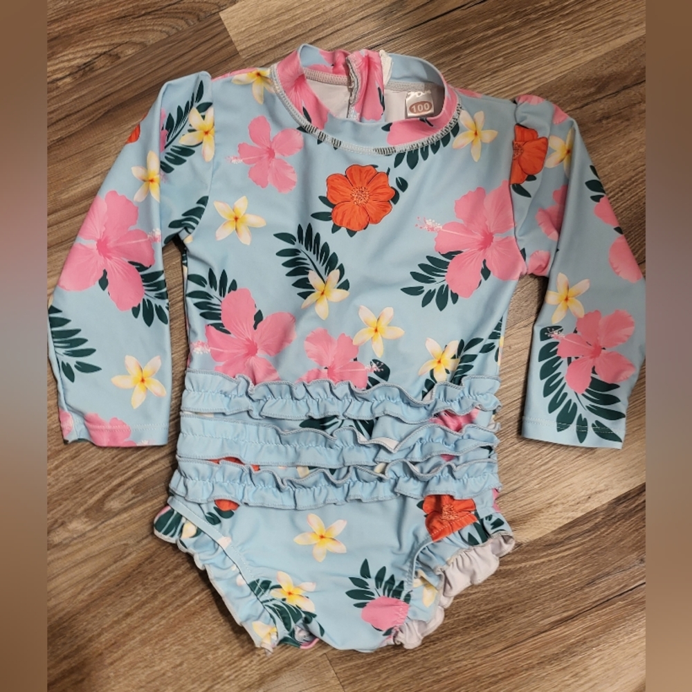 Botique inspired swimsuit 3t